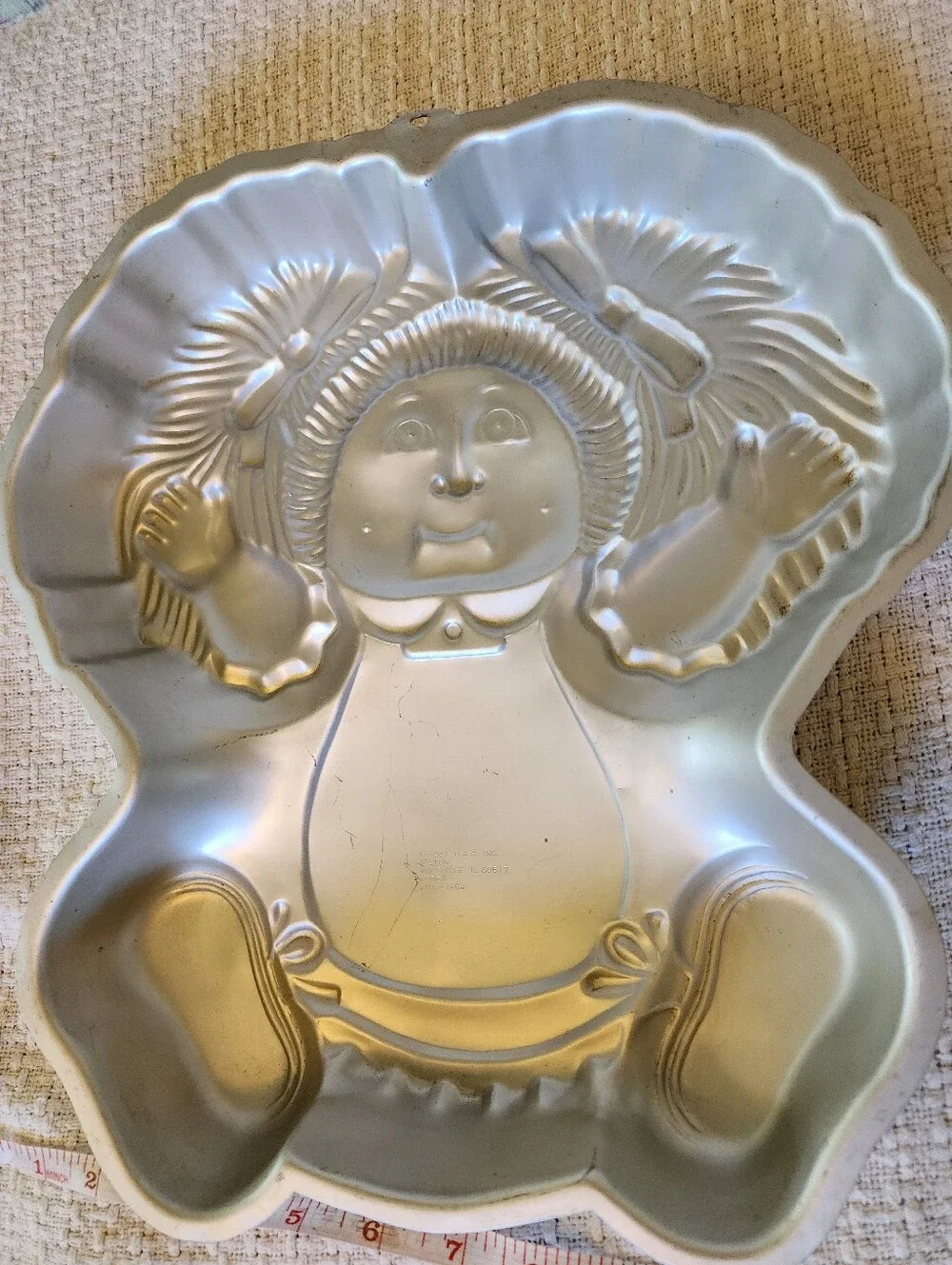 1984 Wilton Cabbage Patch Doll Cake Pan